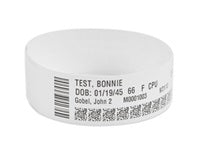 Zebra - Wristband Polypropylene 1x11in