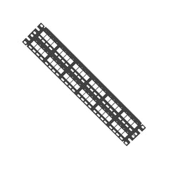 Patch Panel Panduit NetKey Keystone 48 Puertos 2U para rack
