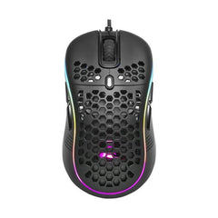 MOUSE GAMING RGB SHARKOON LIGHT2 S ALÁMBRICO USB 6200 DPI 4044951029303
