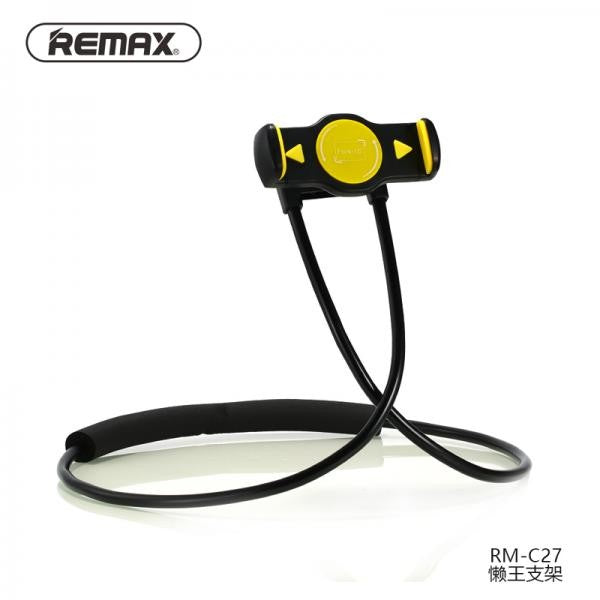 HOLDER RM-C27 R-LAZY REMAX NEGRO/AMARILLO