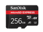 SanDisk tarjeta microsd 256GB sdsqxfn