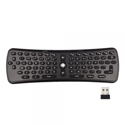 AIR MOUSE CONTROL REMOTO MINI TECLADO MULTIFUNCIONAL T6