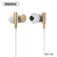 AUDIFONOS MANOS LIBRES RM-530 - DORADO