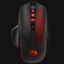 Marvo mouse linea scorpion negro rojo G938