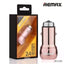 CARGADOR CUBO CARRO RCC205 REMAX - ROSADO
