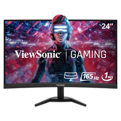 MONITOR 24" VIEWSONIC VX2468-PC-MHD FULL HD CURVED 1920X1080 165HZ 2MS HDMI DISPLAY PORT ) FreeSync
