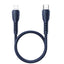Remax cable tipo c lightning 30 cm azul RC-C022