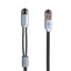 CABLE USB LIGHTNING MICRO B RC-025T GEMINI 2EN1 REMAX - NEGRO