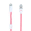 CABLE USB LIGHTNING MICRO B RC-025T GEMINI 2EN1 REMAX - ROSADO