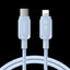 Joyroom cable tipo c a lightning 1.2m azul S-A14