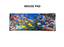 Mouse pad caucho poliester 79x30 cm