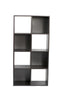 Kenneth Cole librero cubo negro w61.5 x h122.5 x d29.5 cm