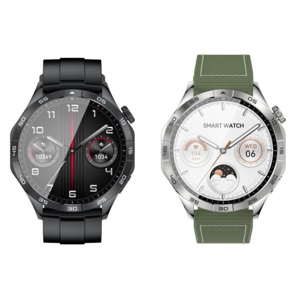 RELOJ DEPORTIVO INTELIGENTE MODELO WATCH4 AMOLED XO NEGRO