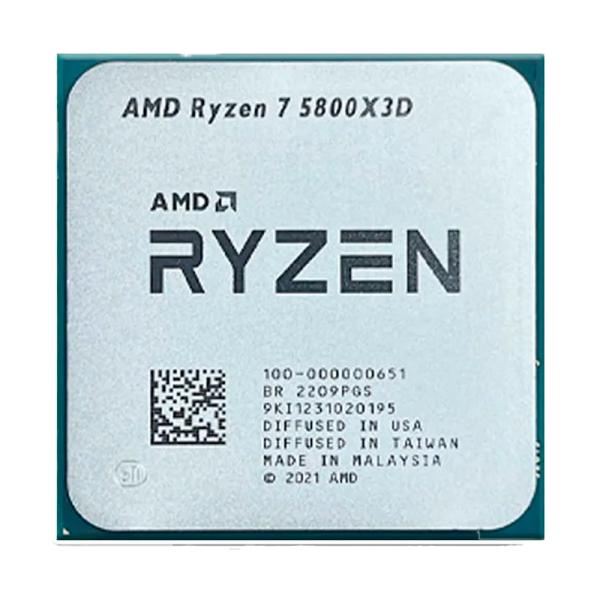 PROCESADOR AMD RYZEN 7 5800X3D 5TH 3.4 GHZ 8N AM4 100-100000651WOF