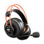 Headset gaming Cougar immersa ti ex 40 mm titanio negro naranja