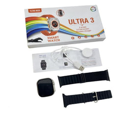 RELOJ INTELIGENTE MODELO M30 ULTRA 3 NEGRO