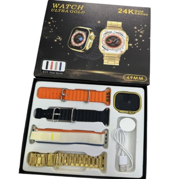 RELOJ INTELIGENTE MODELO K60 GOLD