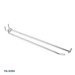 GANCHO PARA LAMINA 6MM GRUESO 300MM DE LARGO CON HABLADOR FG-0394