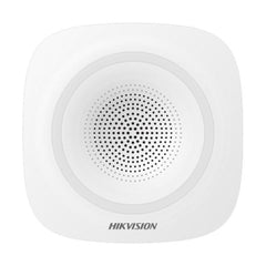 SIRENA INTERNA INAMBRICA HIKVISION AX PRO 90~110dB. 1600m RF distance. 433Mhz DS-PS1-I-WB 302401725