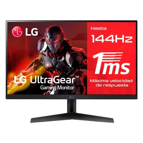 MONITOR 24'' LG 24GN60R-B FHD 1920 x 1080 144 Hz DP HDMI PLANO SLIM 195174040942