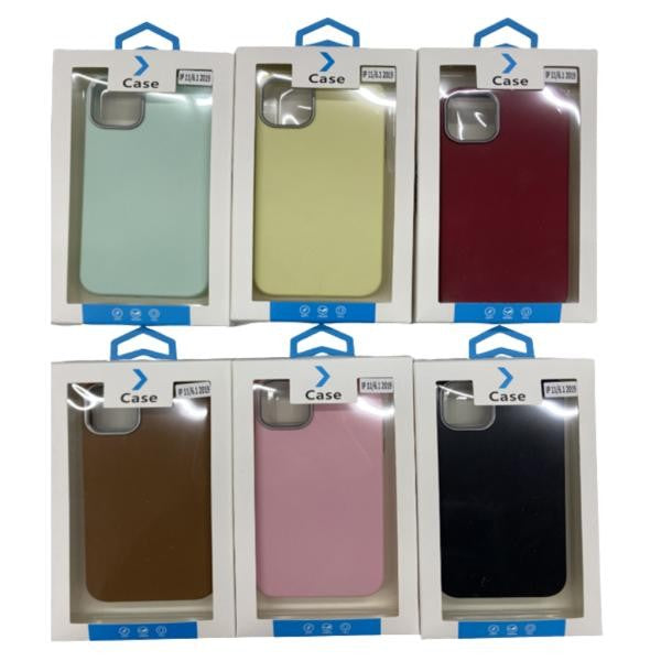 ESTUCHE DE COLOR LISO IPHONE 11