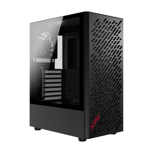 CASE GAMING ADATA XPG VALOR AIR MID TOWER VENTILADORES 4 DE 120MM CON VIDRIO LATERAL VALORAIRMT-BKCWW