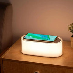 LAMPARA CON CARGADOR INALAMBRICO MODELO S01