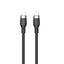 Targus cable USB-C 2.0 silicona 240W negro HJ4001BKGL