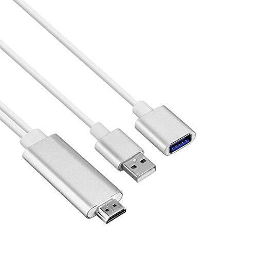 CABLE ADAPTADOR USB HEMBRA 3.0 A HDMI TIPO B USB MACHO 2.0 OTN- 7562A ONTEN