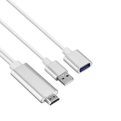 CABLE ADAPTADOR USB HEMBRA 3.0 A HDMI TIPO B USB MACHO 2.0 OTN- 7562A ONTEN