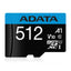Memoria micro SD ADATA 512GB clase 10 A1 AUSDX512GUICL10A1-RA1