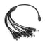 Adaptador Kme 1 a 8 salidas DC 12V FXXDC1T8001C
