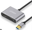 Adaptador USB Tipo a Macho VGA HDMI Hembra OTN-5201B Onten - Negro