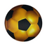 Mouse pad bola futbol base antideslizante