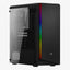 Case gaming Aerocool rift mid tower RGB vidrio panel LED