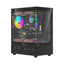 Case Formula V Line cristal Z1 cm PLUS ar mini torre 3 abanicos ARGB