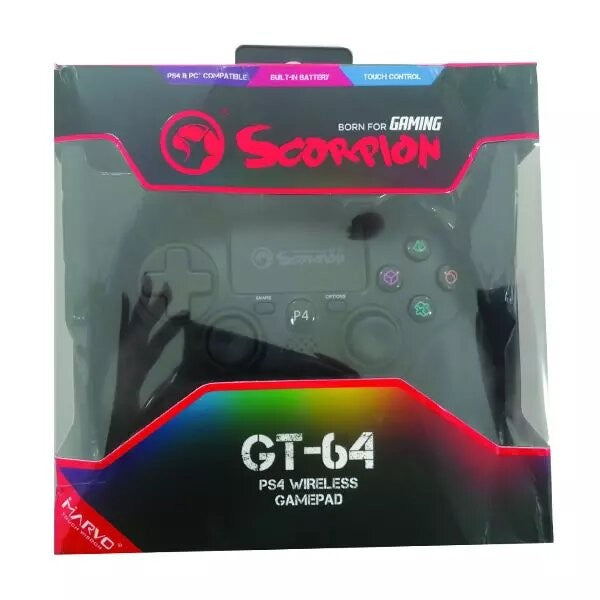 CONTROL LINEA SCORPION GT-64 MARVO NEGRA