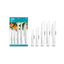 Kit de Cuchillos Winningstar ST-7807-5 Acero Inoxidable 3CR13 y Polipropileno 5 Piezas - Plateado