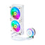 Enfriamiento liquido Cooler Master masterliquid PL240 flux white edition aio 240 mm MLY-D24M-A23PZ-RW