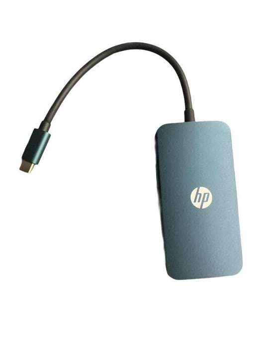 ADAPTADOR USB TIPO C A HDMI VGA DP DHC-CT200 HP AZUL