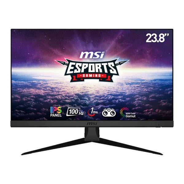 MONITOR 24" MSI G2412V 1920 x 1080 FH 100HZ 1MS PANEL IPS HDMI DISPLAY PORT ADAPTIVE SYNC 9S6-3BB71T-002