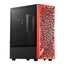 Case gaming adata Xpg valor air mid tower ventiladores 4 de 120 mm con vidrio lateral valorairmt-black-orange negro naranja