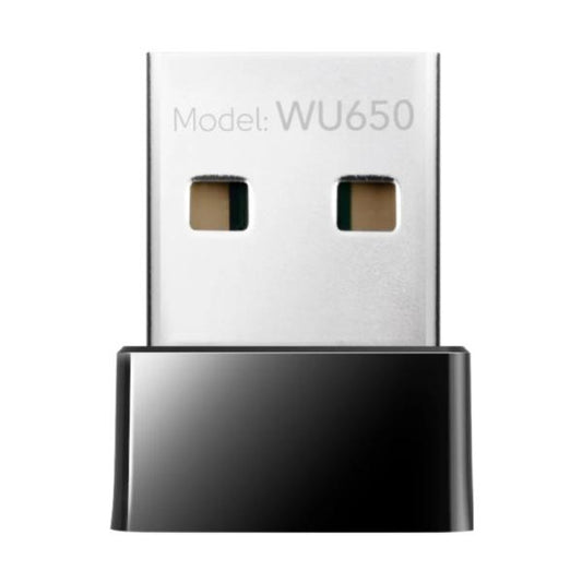 ADAPTADOR NANO USB 2.0 WI-FI CUDY WU650 1.0 AC650/ 5GHZ 2.4GHZ