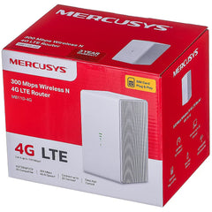 Router Mercusys MB110-4G con ranura SIM y antenas 4G LTE