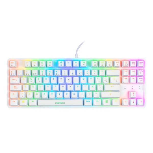 TECLADO GAMING RGB EAGLE WARRIOR KGY282U0002C TKL MECÁNICO ALÁMBRICO USB ESPAÑOL
