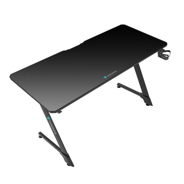 ESCRITORIO THUNDERX3 TEGD-5028001.11 ED5 V2 BLACK MOUSEPAD SUPERFICIE SOPORTE DE HEADPHONE Y CABLES