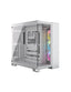 Case gaming RGB Corsair ATX icue link 6500X mid tower ventiladores 3 de 120M con vidrio lateral CC-9011270-WW