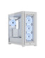 Case gaming RGB Corsair icue 5000X ql edition mid tower 4 ventiladores con vidrio lateral y frontal CC-9011233-WW