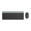 Logitech Combo Teclado Y Mouse Inalambrico Negro MK470 Slim