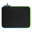 Mouse Pad Gaming RGB Sharkoon 1337 V2 360 36x27cm Textil y Goma 4044951029976 - Negro